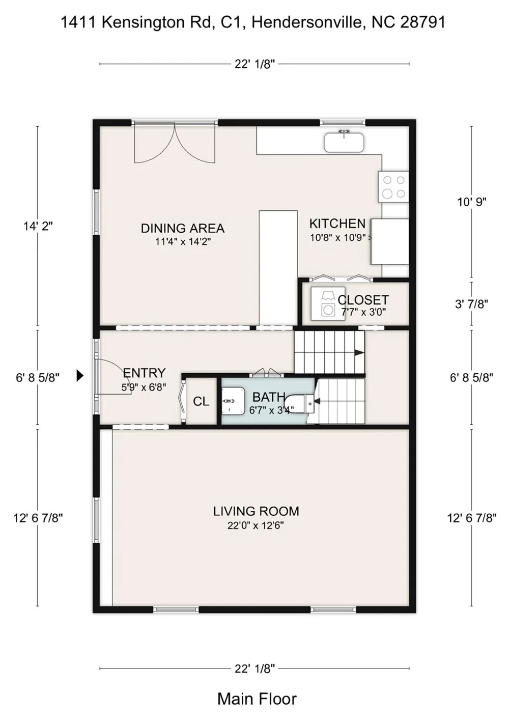 1411 Kensington Road Hendersonville, NC 28791