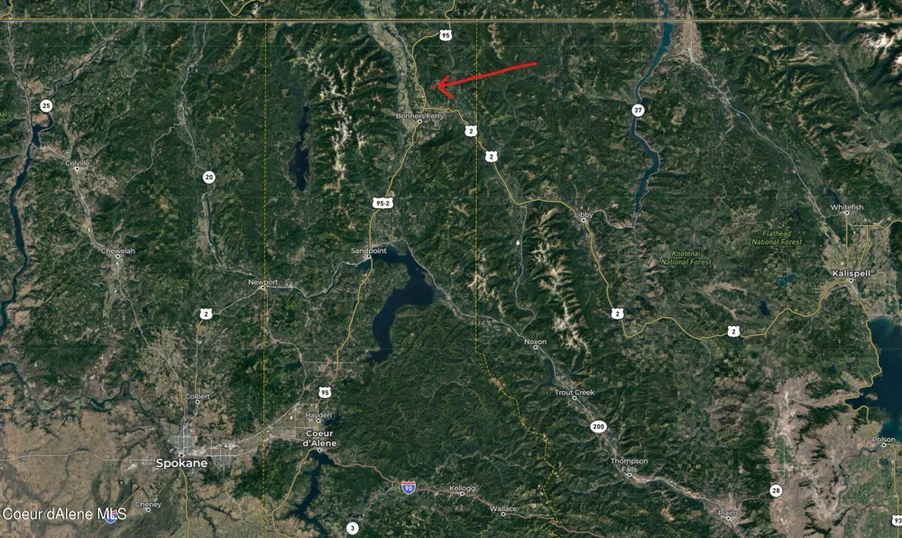 NKA Meadow Creek Road Bonners Ferry, ID 83805
