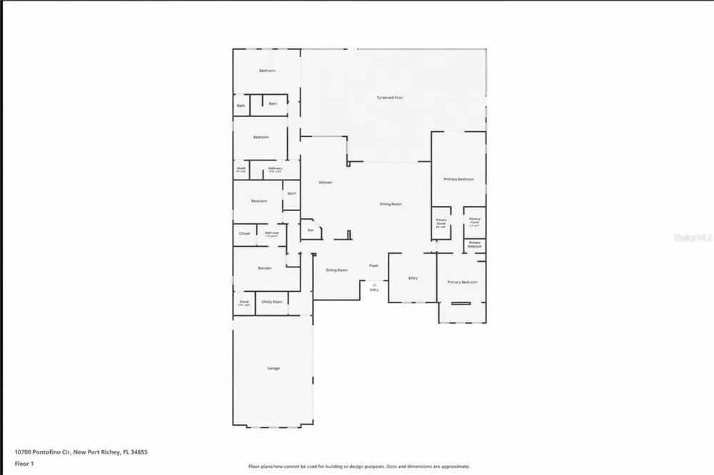 10700 PONTOFINO CIRCLE Trinity, FL 34655