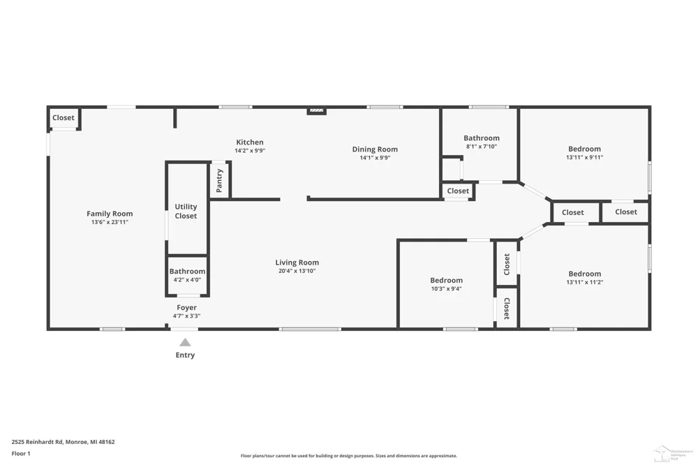 2525 Reinhardt Road Frenchtown Township, MI 48162