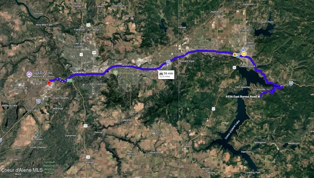 6946 E Burma Road Harrison, ID 83833