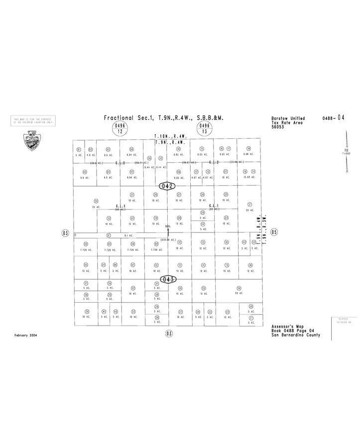 Near Wagner Rd. Hinkley, CA 92347