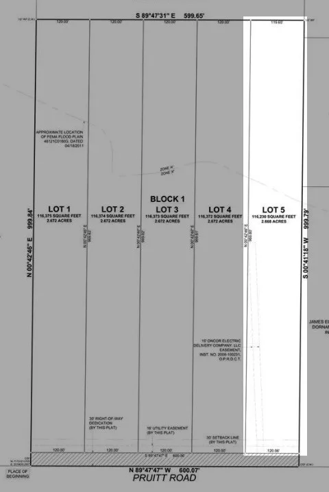 12890 Pruett Road #Lot 5 Krum, TX 76249