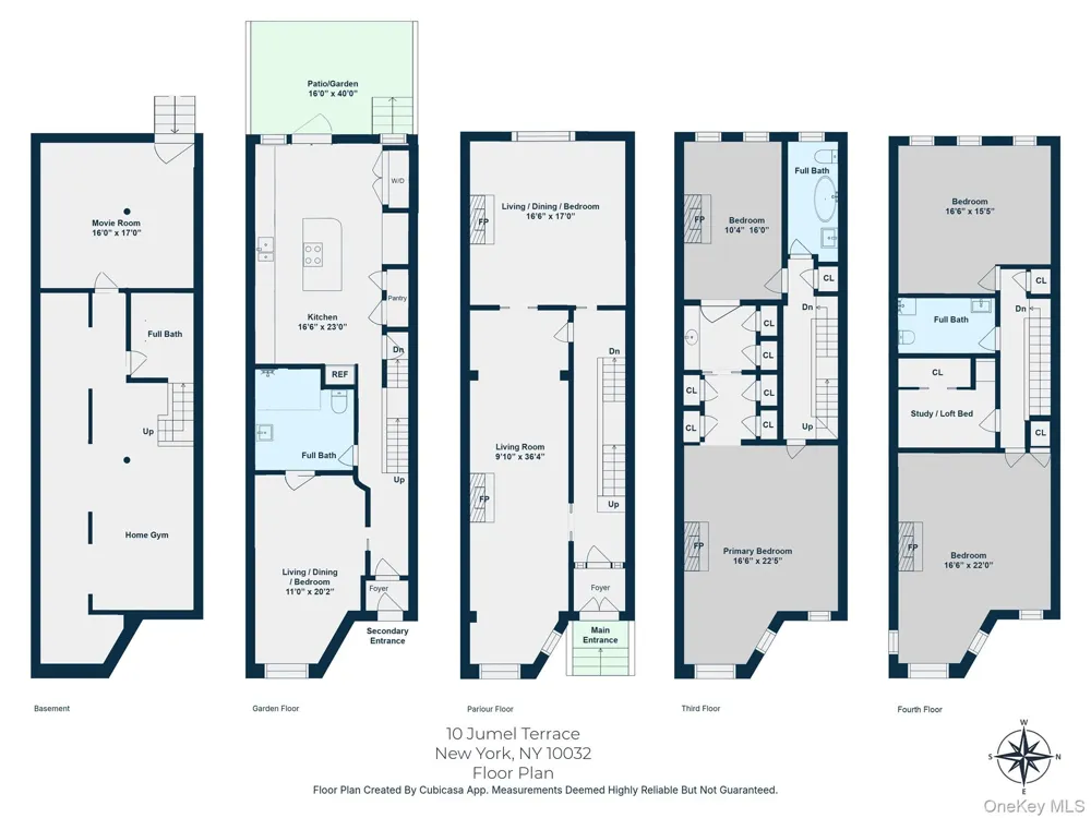 10 Jumel Terrace New York (Manhattan), NY 10032