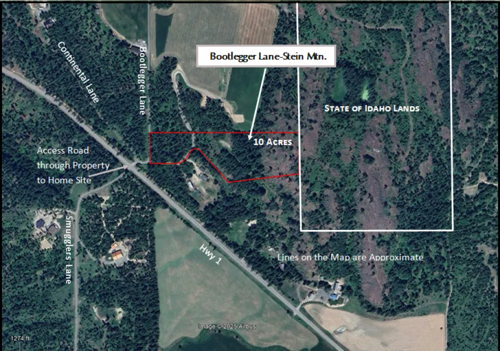 NNA Bootlegger Lane - Stein Mtn Bonners Ferry, ID 83805