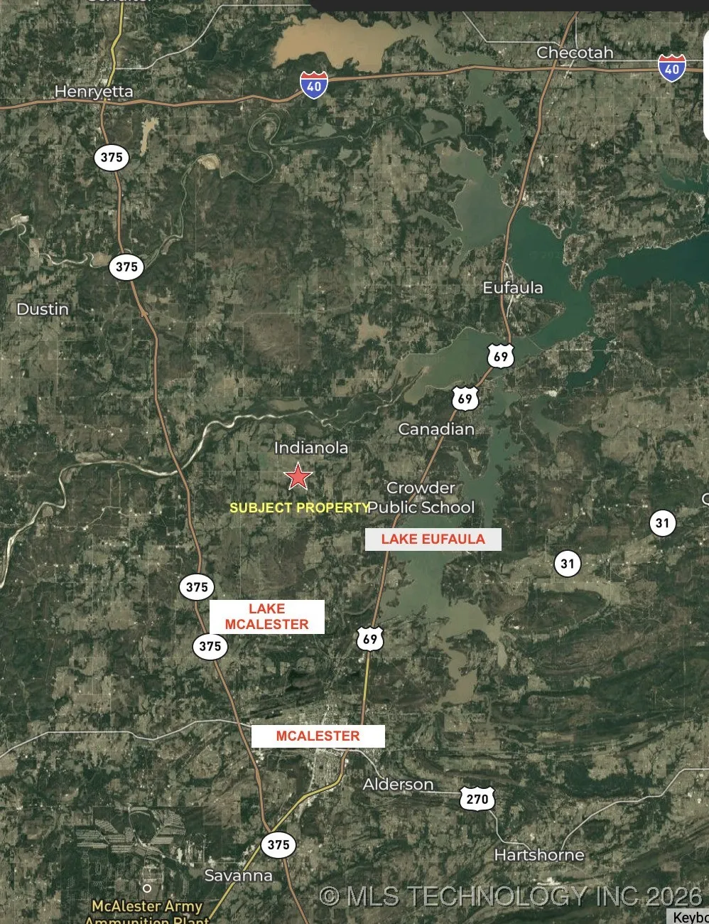 6 Wild Rose Road Indianola, OK 74442