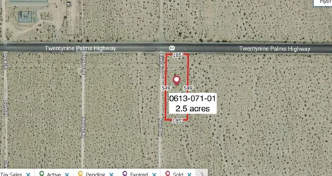 25 Acres On Hwy 62 Near Kern Boulevard