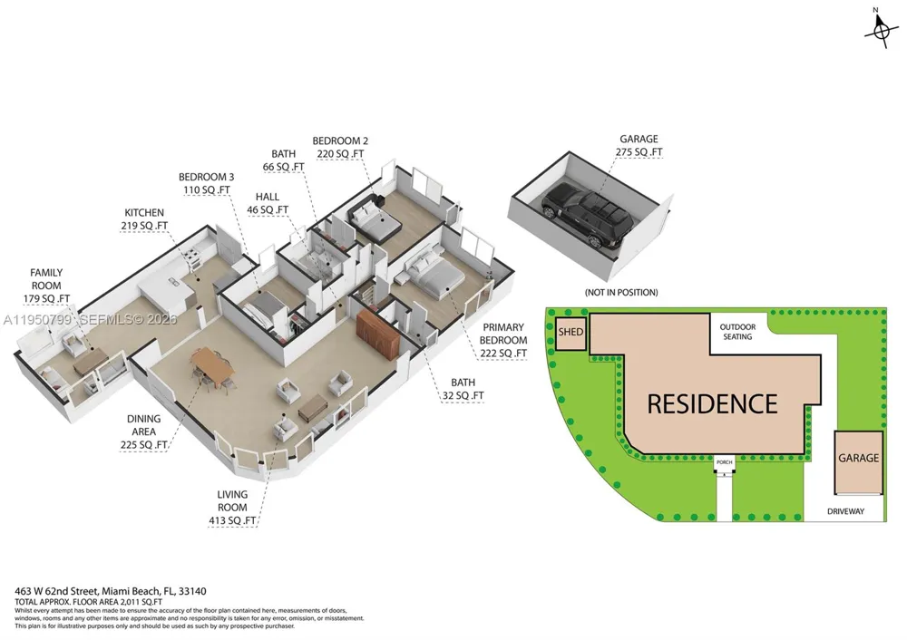 463 W 62nd St Miami Beach, FL 33140