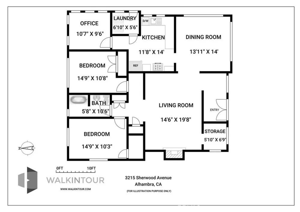 3215 Sherwood Avenue Alhambra, CA 91801