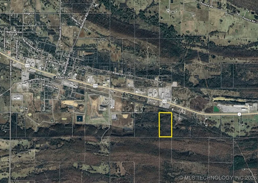 County Road Alderson, OK 74522