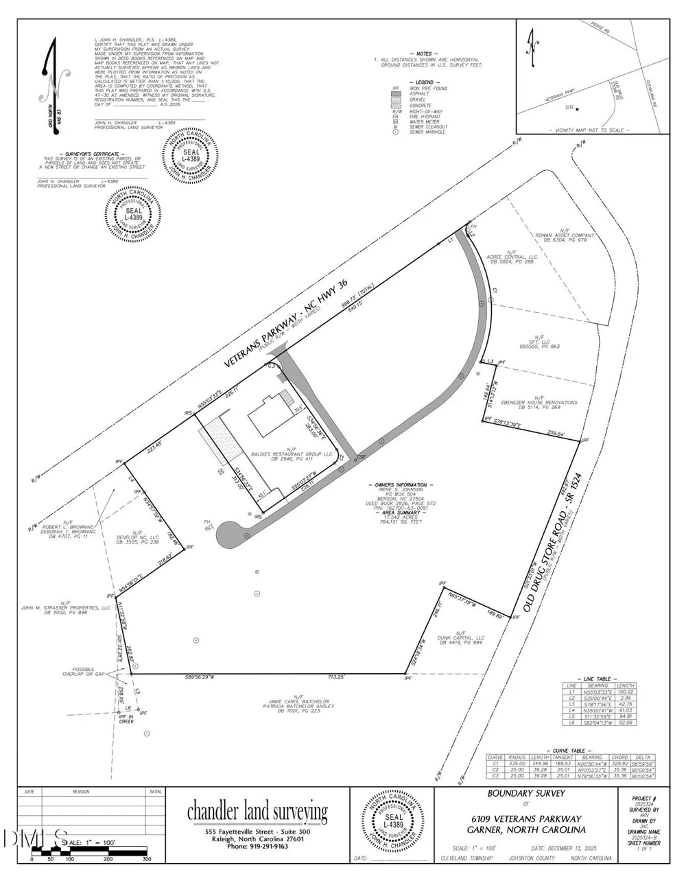 6109 Veterans Parkway Garner, NC 27529