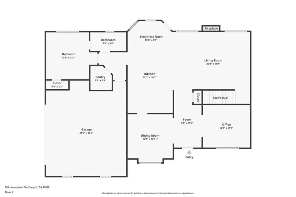 381 Homestead Circle Forsyth, GA 31029