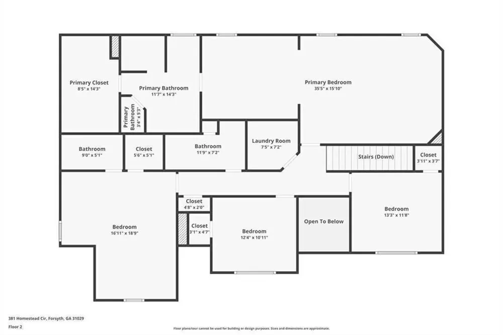 381 Homestead Circle Forsyth, GA 31029