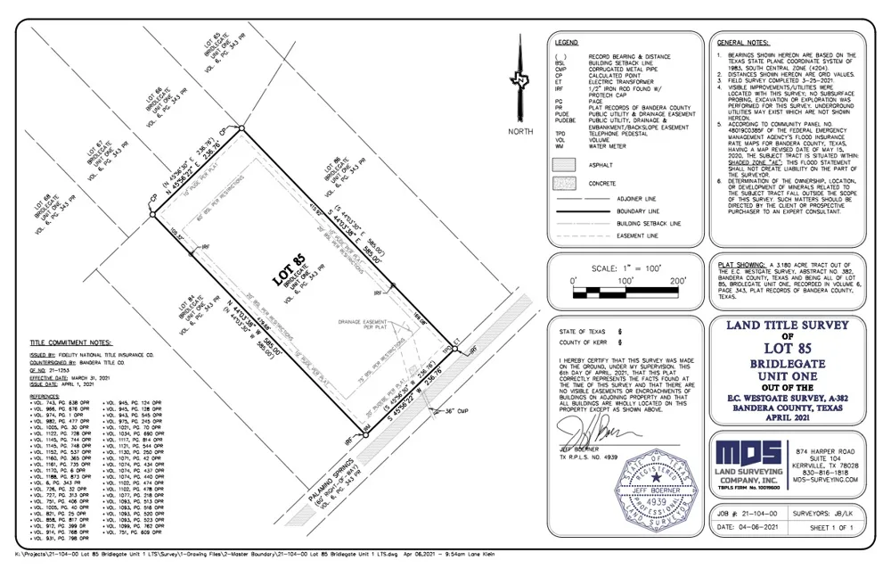 85 Palomino Springs Bandera, TX 78003