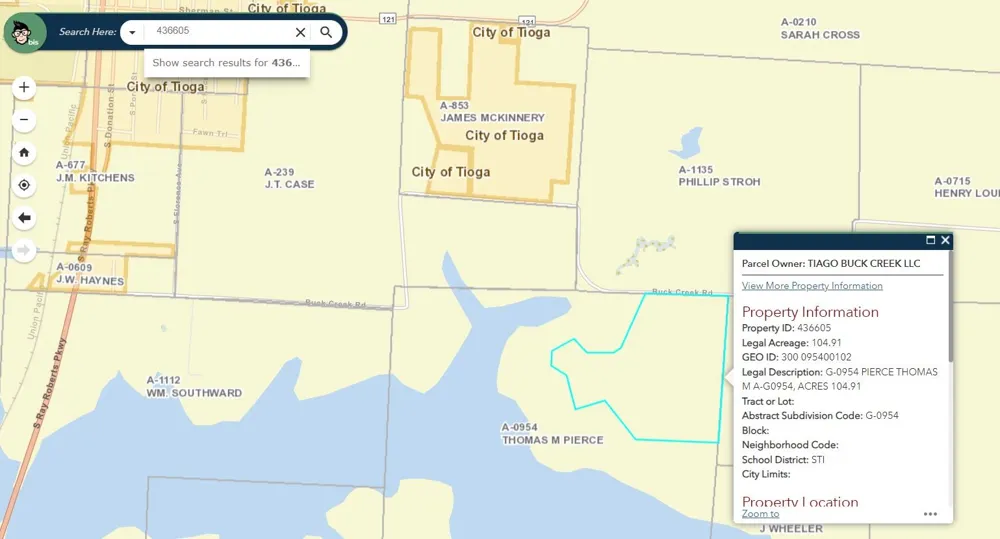 Buck Creek Road Tioga, TX 76271