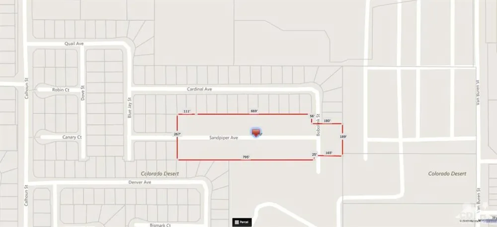 Sandpiper Ave / Bobolink St. Indio, CA 92201