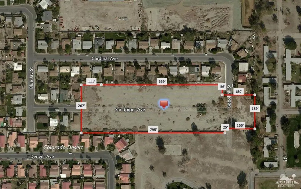 Sandpiper Ave / Bobolink St. Indio, CA 92201
