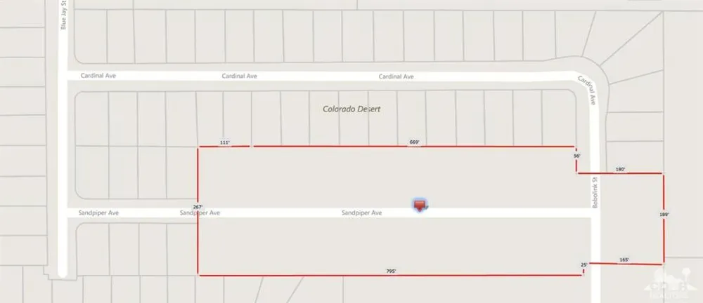 Sandpiper Ave / Bobolink St. Indio, CA 92201