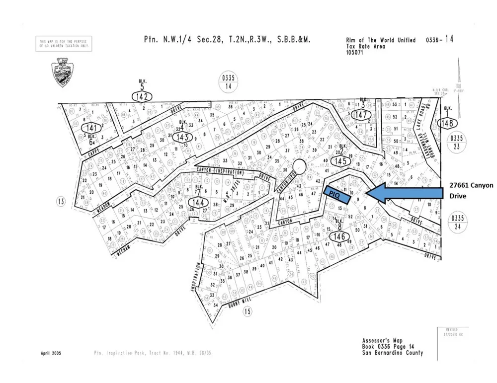 Canyon Drive Crest Park, CA 92352