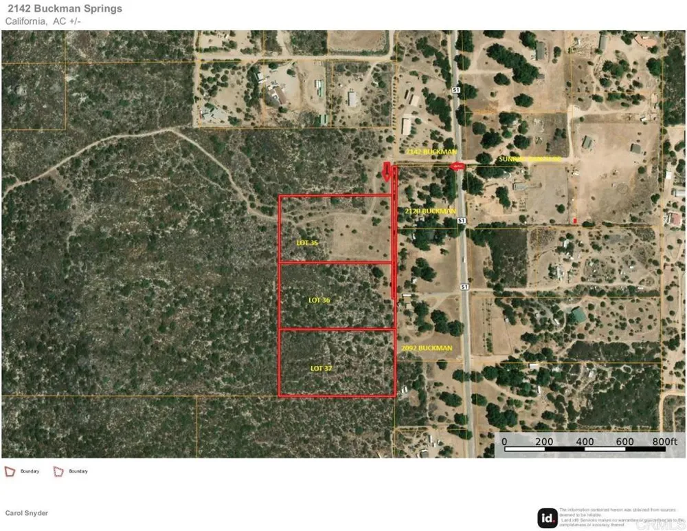 4 Buckman Springs Rd Campo, CA 91906