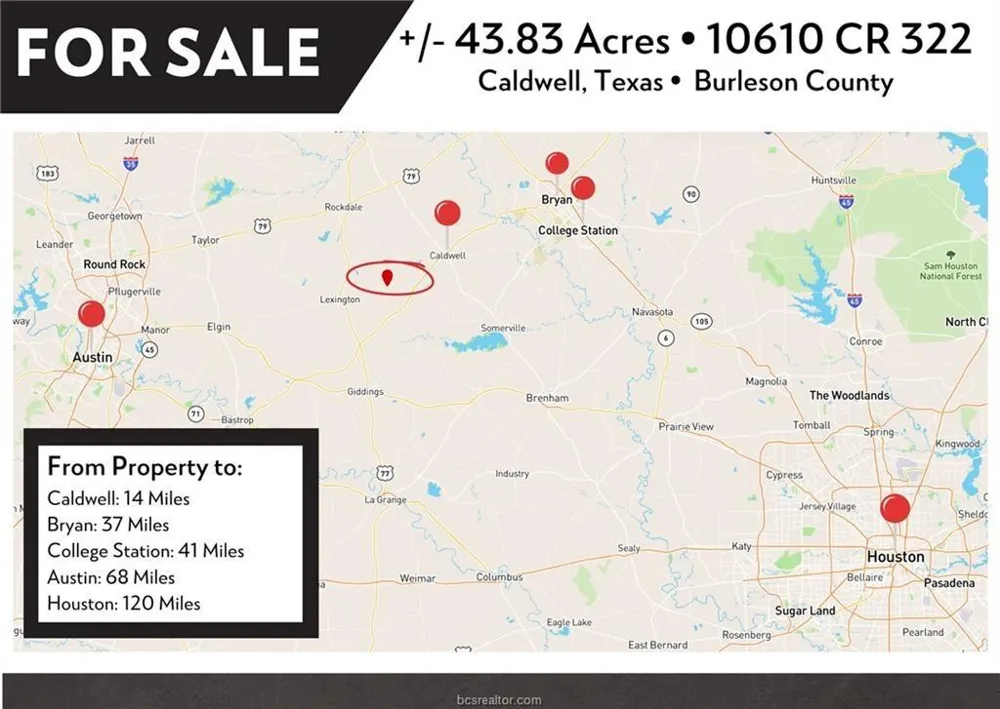 10610 County Road 322 Caldwell, TX 77836