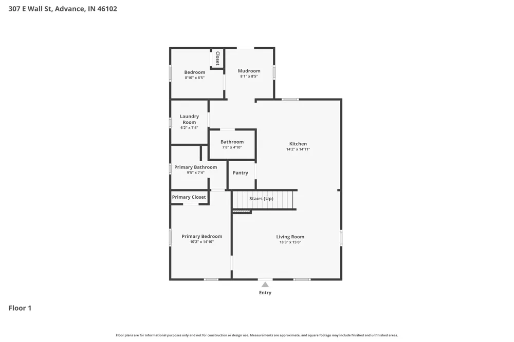 307 E Wall Street Advance, IN 46102