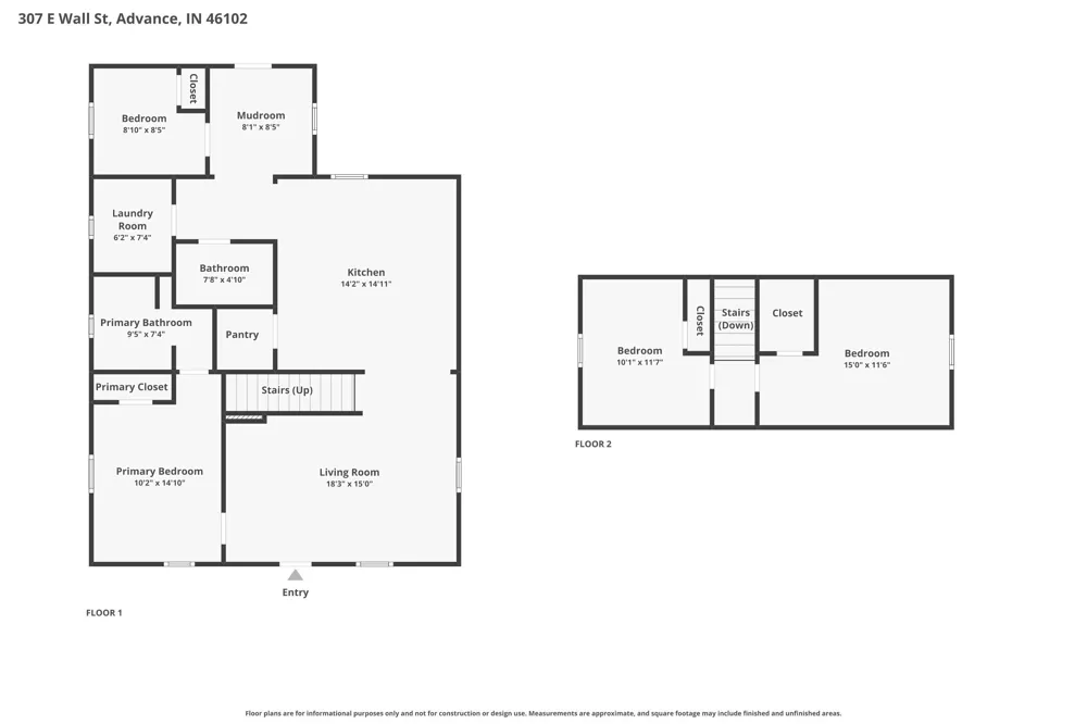 307 E Wall Street Advance, IN 46102