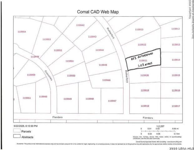 853 Rutherford Fischer, TX 78623