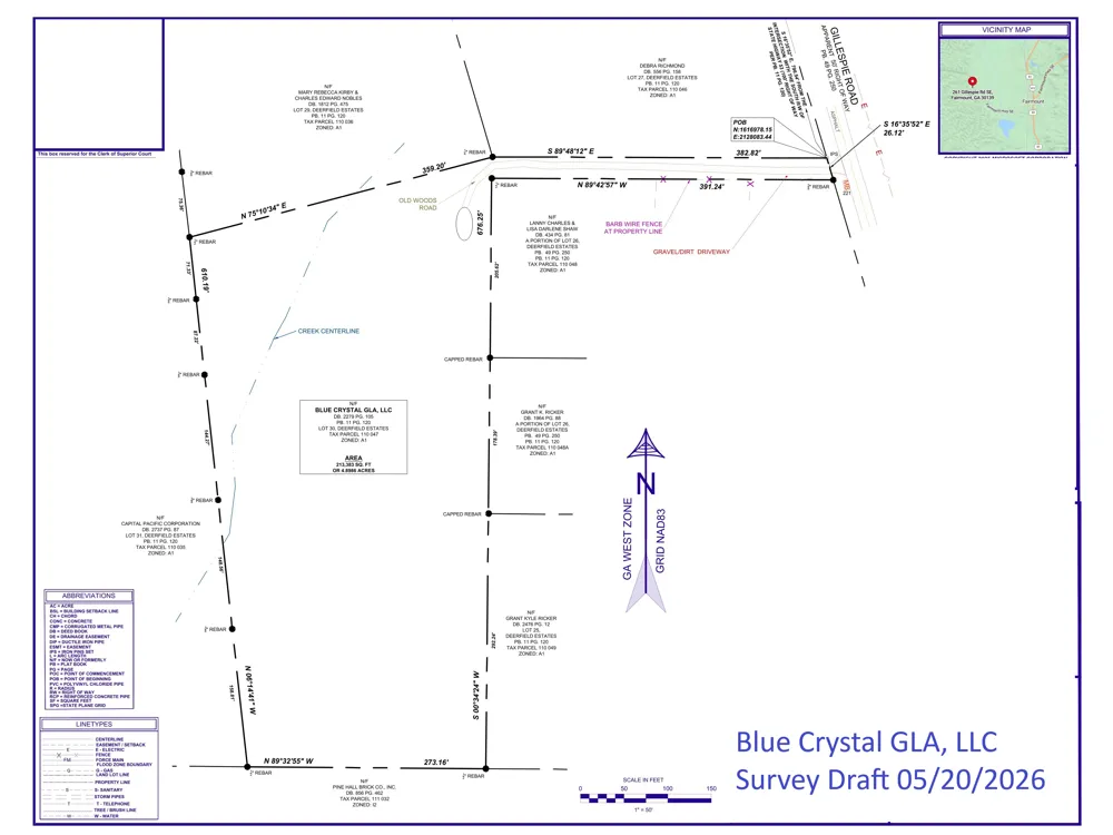 TRACT 30 Deerfield Estates Fairmount, GA 30139