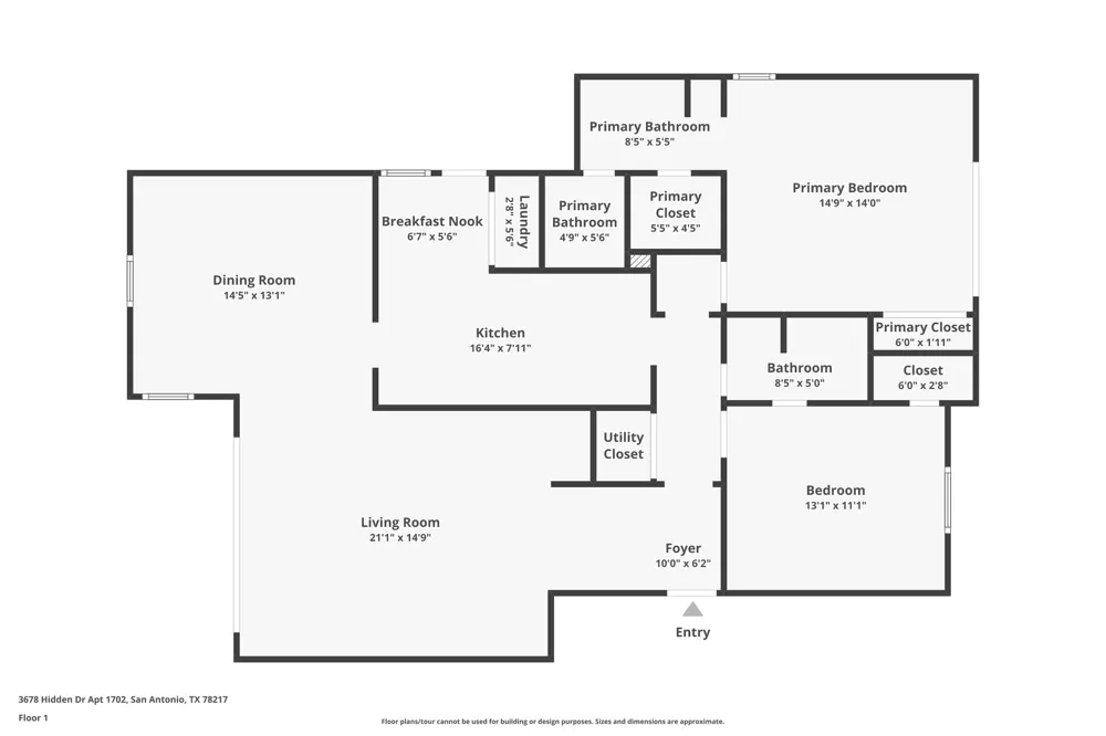 3678 Hidden Drive #1702 San Antonio, TX 78217