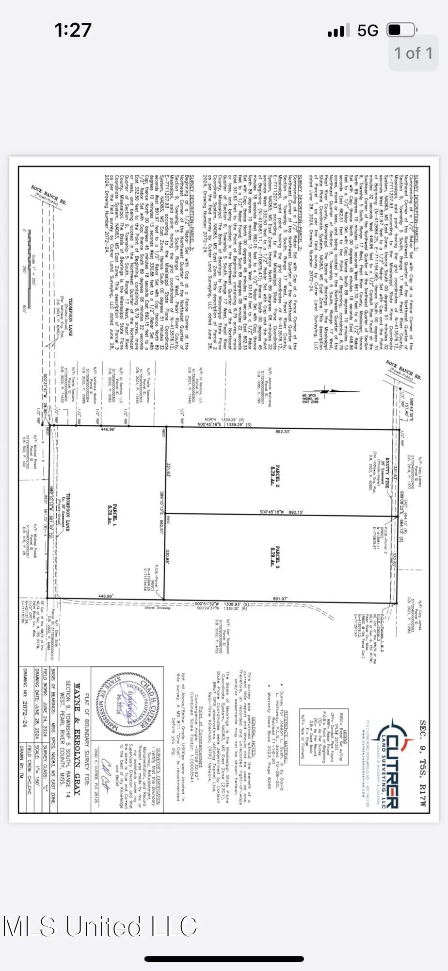 35 Thompson Lane Carriere, MS 39426