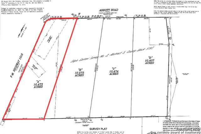 TRACT A Abbott St Hedwig, TX 78152