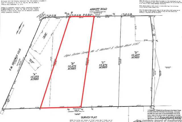 TRACT B Abbott St Hedwig, TX 78152