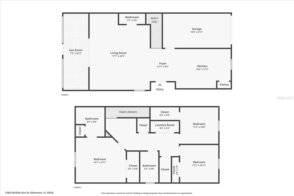12843 BUFFALO RUN DRIVE Gibsonton, FL 33534