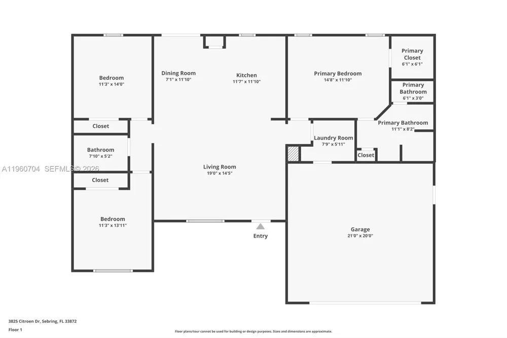 3825 Citroen Dr Sebring, FL 33872