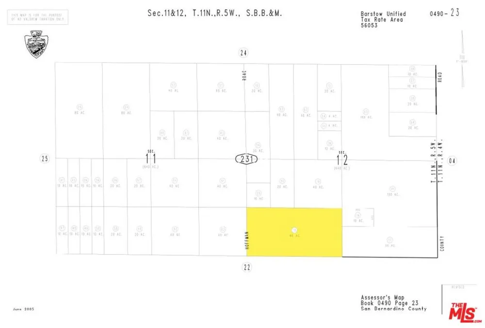 Hoffman Road Hinkley, CA 92347