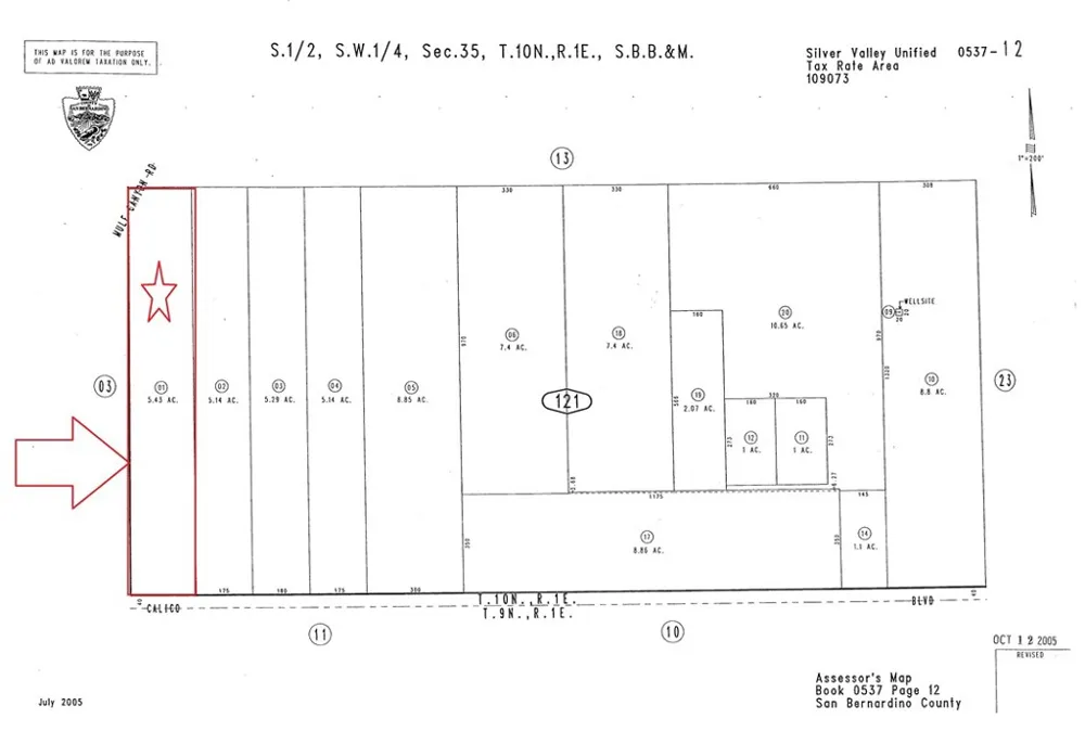 Calico Boulevard Yermo, CA 92398