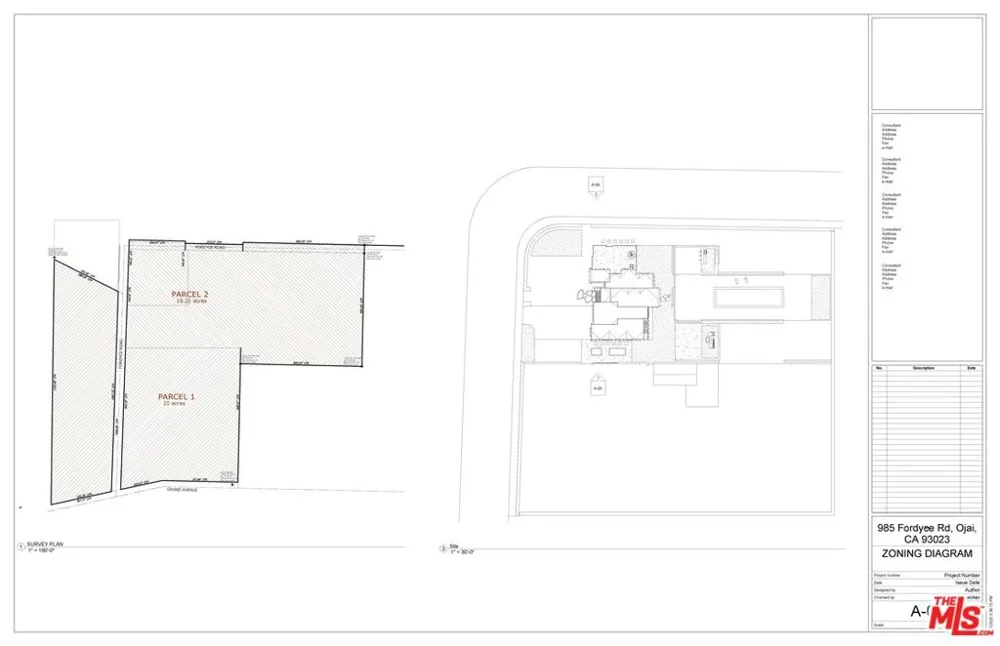 828 Fordyce Rd & 2561 Grand Avenue Ojai, CA 93023