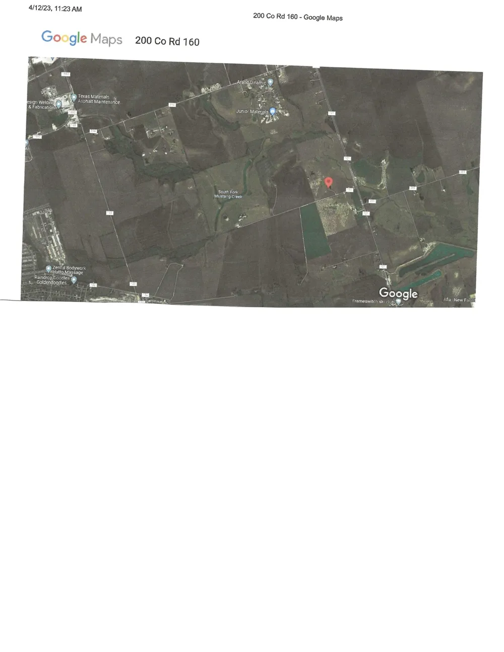 200 County Road 160 Road Taylor, TX 76574