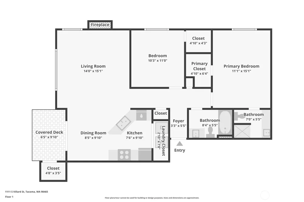 1111 S Villard Street #D25 Tacoma, WA 98465