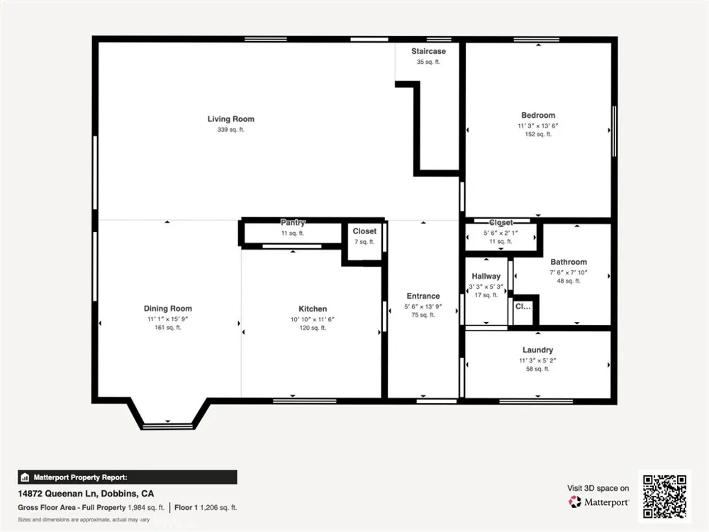 14872 Queenan Dobbins, CA 95935