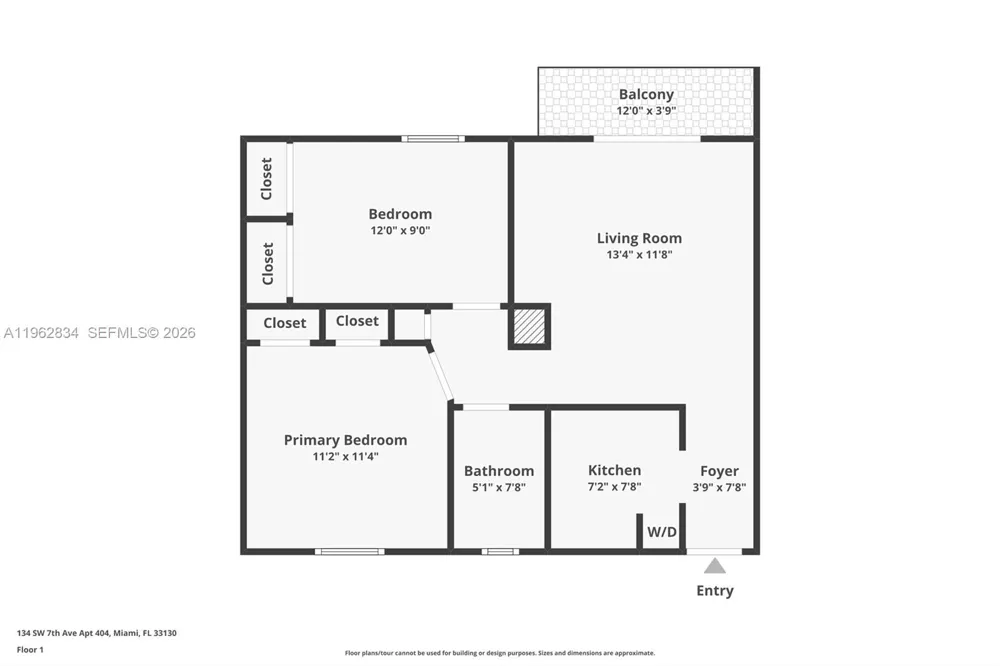 134 SW 7th Ave #404 Miami, FL 33130