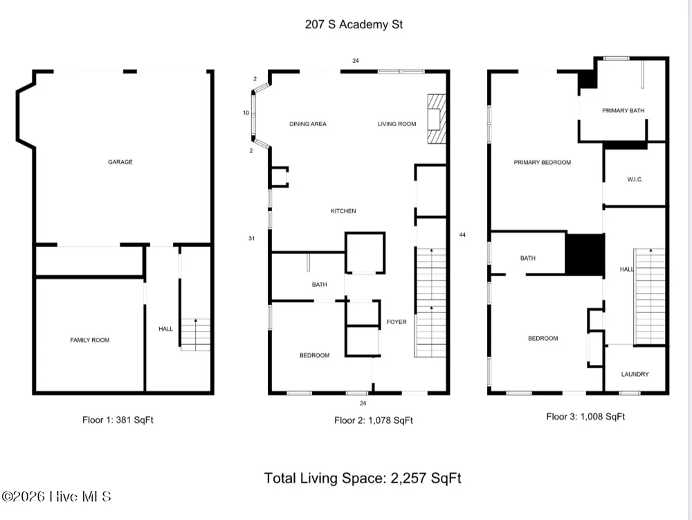 207 S Academy Street Washington, NC 27889