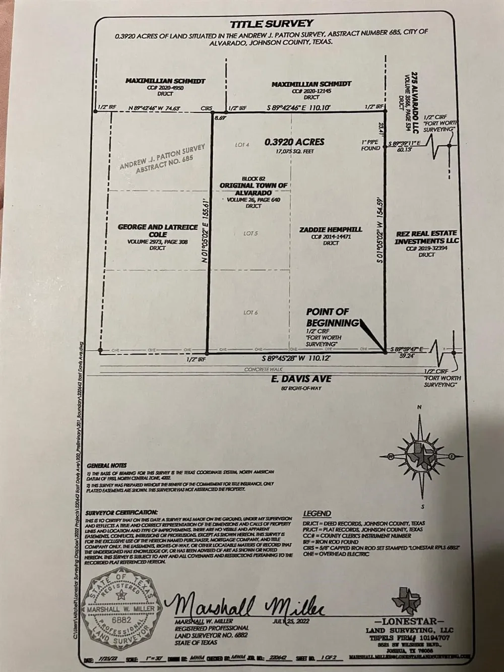 703 E Davis Avenue Alvarado, TX 76009