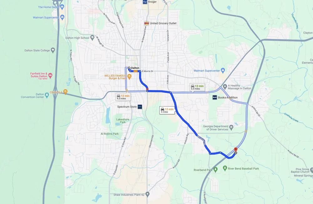 Ridge Road Dalton, GA 30721