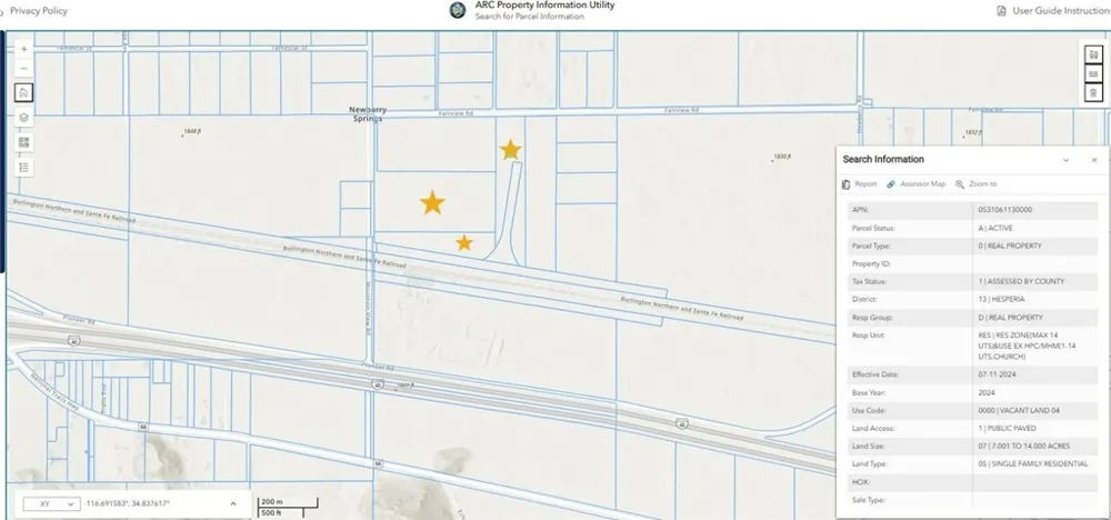 Mountain View Road Newberry Springs, CA 92365