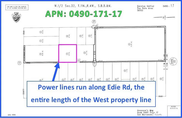 10 Edie Road Hinkley, CA 92347