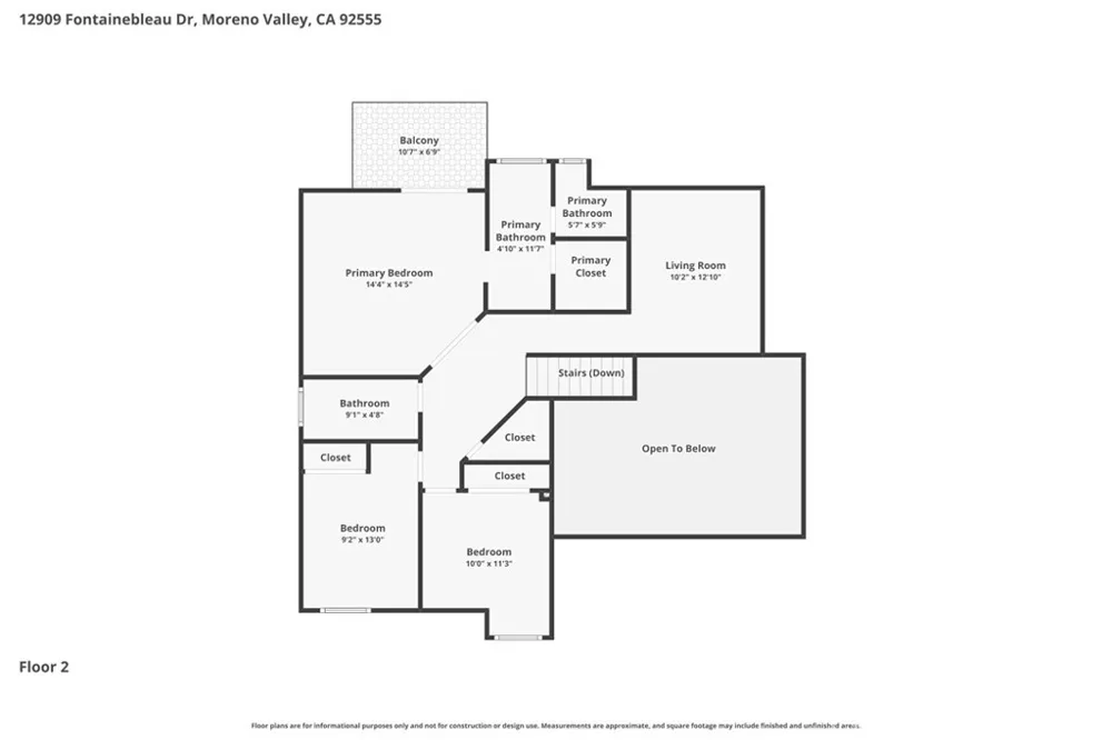 12909 fontainebleau Drive Moreno Valley, CA 92555