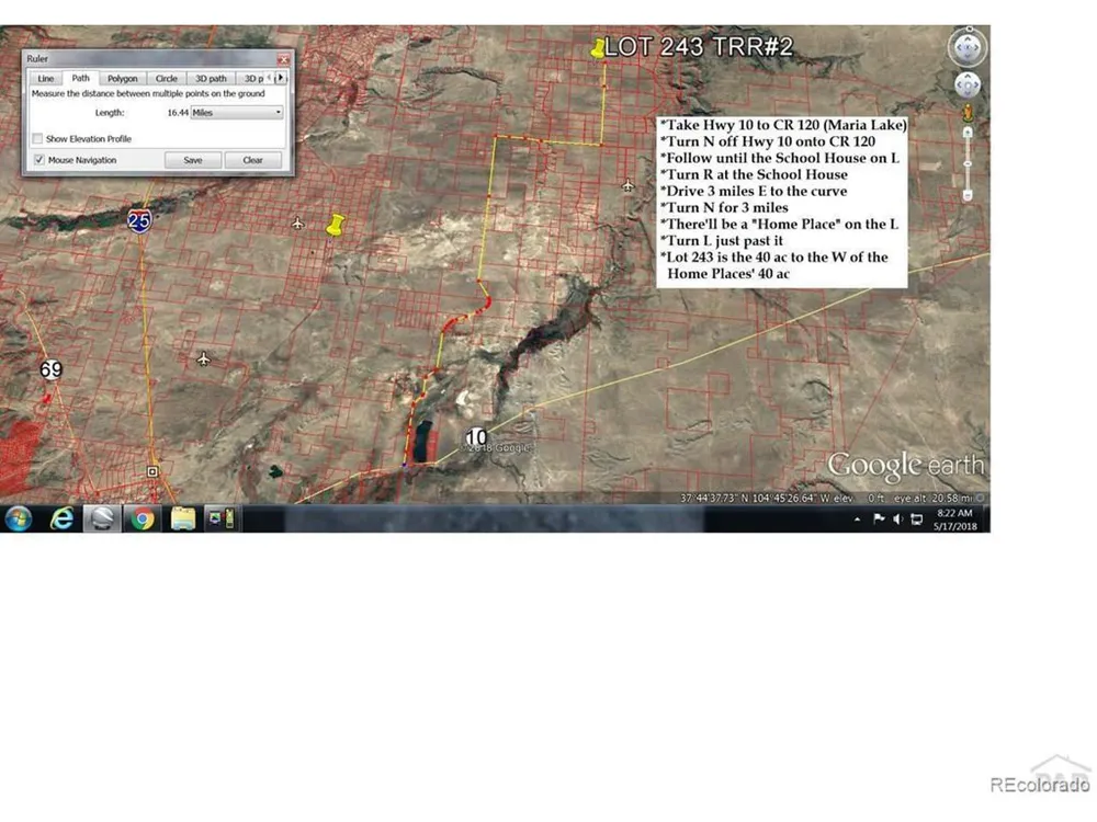 Lot 243 Turkey Ridge Ranch Walsenburg, CO 81089