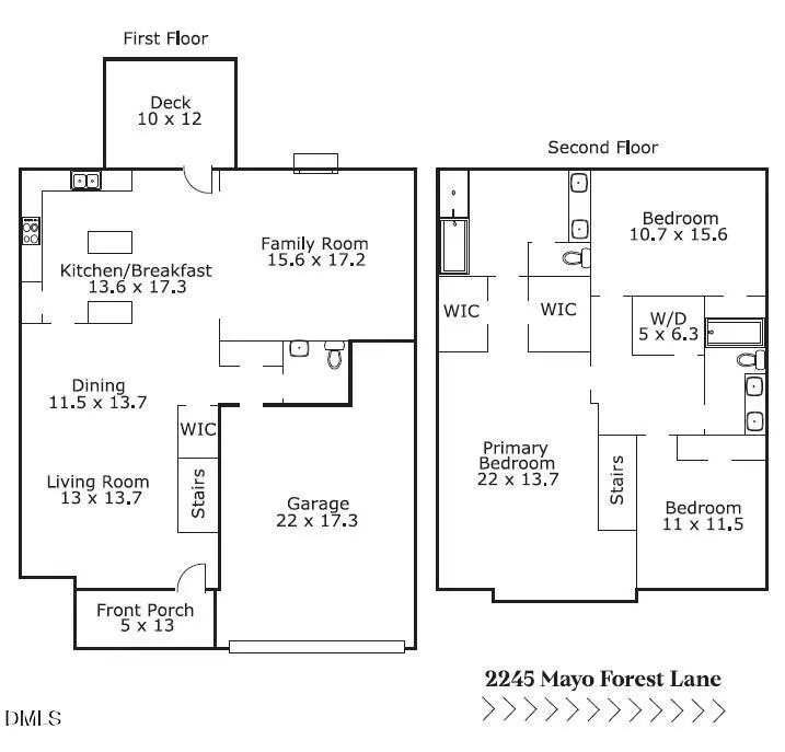 2245 Mayo Forest Lane Morrisville, NC 27560